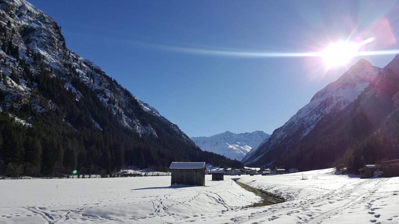 Haus Bergheimat Daire Sankt Leonhard im Pitztal Dış mekan fotoğraf